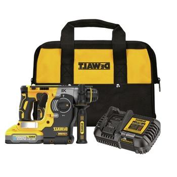 ROTARY HAMMERS | Dewalt DCH273H1 20V MAX XR Brushless Lithium-Ion 1 in. Cordless SDS PLUS Rotary Hammer Kit (5 Ah)